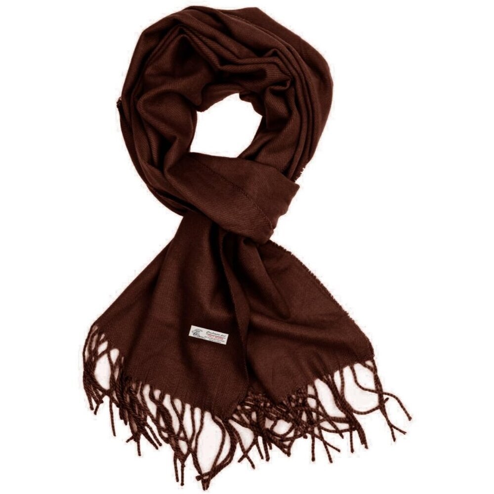 Plain Solid Color Cashmere Feel Classic Soft Luxurious Winter Scarf For Men Wome - Picture 1 of 3